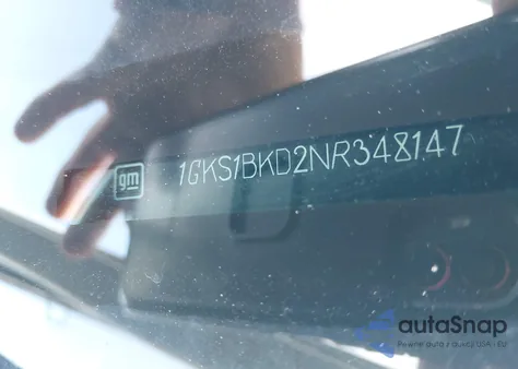 2022 GMC Yukon 2Wd Slt из США, поврежденный, VIN 1GKS1BKD2NR348147